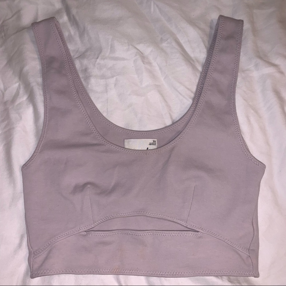Aritzia Wilfred Free Cutout Shannan Top Size XS